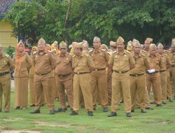 Pemkab Lampung Tengah Gelar Apel Bulanan