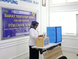 Dr. Eng. Heri Satria Jadi Dekan FMIPA Unila Priode 2024-2028