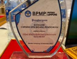 Pemkot Metro Dapat Apresiasi dari BPMP Lampung