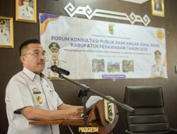 Bupati Dendi Rencanakan Arahan Pembangunan Pemkab Pesawaran