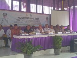 Asisten I Pemkab Tubaba Bayana Buka Musrenbang Kecamatan Gunung Agung