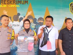 Lawan Polisi dengan Sajam, Pria Dicokok Tim Ditreskrimum Polda Lampung