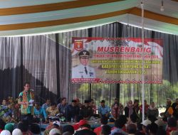 Pj Bupati Nukman Buka Gelaran Musrenbang di Pagar Dewa Lampung Barat