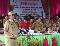 Pesan Pj Bupati Nukman dan Pj Sekda Lampung Barat Saat Hadiri Musrbang