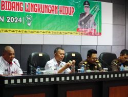 Asisten III M. Rasidi Buka Rapat Penyuluhan Hukum Perlindungan dan Pengelolaan Lingkungan Hidup