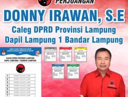Donny Irawan, Caleg DPRD Provinsi Lampung Ini Komitmen Beri Pendampingan Kepada Masyarakat