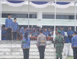 Pemkab Pesibar Gelar Upacara Paripurna Bulanan Tahun 2024