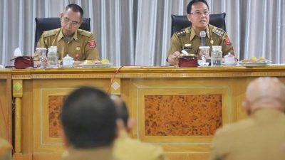 PJ Bupati Lampung Barat Nukman Pimpin Ngupi Bebakhong