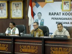 Pemprov Lampung Gelar Rakor Penanganan  Banjir