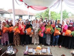 Riana Salurkan Siger Berbagi di Langkapura