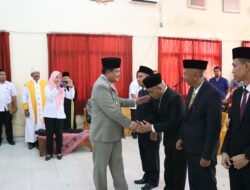 Bupati Lampung Tengah Lantik dan Ambil Sumpah Jabatan Pejabat Pimpinan Tinggi Pratama dan Administrator