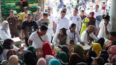 Pemkab Tubaba Kembali Gelar Pasar Murah Jelang Bulan Suci Ramadhan, Sediakan 20 Ton Beras