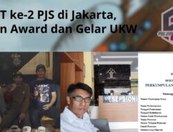 HUT ke-2, PJS Bakal Berikan Award dan Gelar UKW