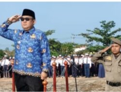 Pemcam Negara Batin Way Kanan Gelar Apel Hari Jadi Provinsi Lampung ke-60