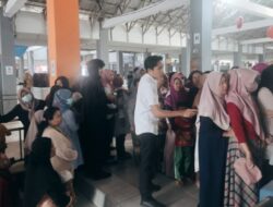 Waga Serbu Pasar Murah Subsidi Pemkot Metro