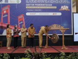 Pj Gubernur Sumsel Dukung Literasi Digital Agar Cakap Digital dan Bebas Hoaks