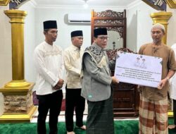 Pemkot Metro Beri Bantuan Material Senilai 30 Juta, Guna Pembangunan Masjid Nur Rahman