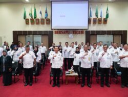 Agus Fatoni Kukuhkan Gugus Tugas Daerah Bisnis dan Hak Asasi Manusia (HAM) Sumsel 2024