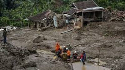 Telah 7 Hari Pecarian, Tim SAR Gabungan Hentikan Pencarian Korban Longsor Cipongkor Bandung Barat