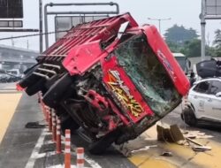 Sebabkan Kecelakaan Beruntun di Gerbang Tol Halim, Supir Ditetapkan jadi Tersangka