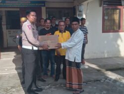 Satlantas Polres Selayar Bagikan 200 Paket Lebaran untuk Wartawan dan Dhuafa