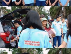 Sambut Lebaran, GNPP 08 Provinsi Lampung Bagikan 500 Paket Pakaian