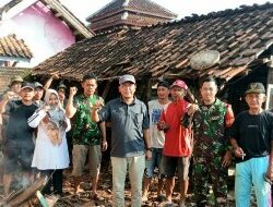 Hujan Deras dengan Angin Kencang Sebabkan Sejumlah Rumah di Pesawaran Alami Kerusakan