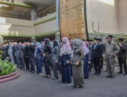 Pemkot Metro Gelar Upacara Peringatan Hari Otonomi Daerah ke–XXVIII