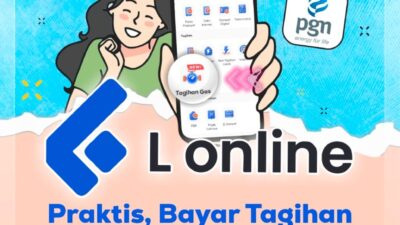 Bayar Tagihan Gas PGN ? Pakai L- Online Bank Lampung Aja