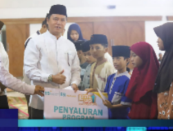 Pj. Bupati Lampung Barat Kukuhkan Pengurus Badan Kesejahteraan Masjid Islamic Centre dan Santuni Yatim Piatu serta Dhuafa