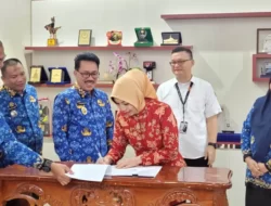 Pemkab Lampung Selatan Lakukan Perpanjang Kerja Sama dengan Bank Lampung dan BPJS Ketenagakerjaan