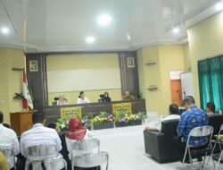 Kantor Kementrian Agama Lampung Tengah Gelar Rakor Persiapan Pemberangkatan Jamaah Haji 2024