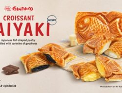 Croissant Taiyaki Gindaco Kombinasi Kue Croissant Khas Prancis dengan Kue Taiyaki Jepang