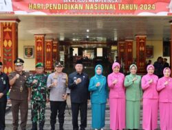 Pj Bupati Lampung Barat Pimpin Upacara Harkitnas ke-116 dan Hari Pendidikan Nasional