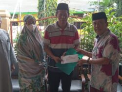 Baznas Kabupaten Selayar Santuni Korban Kebakaran