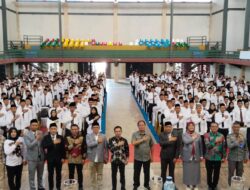 Sebanyak 408 Anggota PPS Lampung Barat Dilantik Pj Bupati Nukman