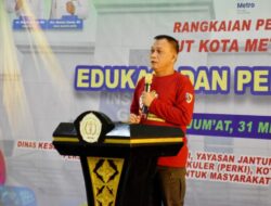 Wakil Walikota Metro Apresiasi Kegiatan Edukasi Pemeriksaan EKG