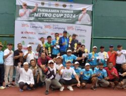 Ini juara Pertama Turnamen Tenis Lapangan Metro Cup 2024