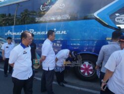 Pemkab Pesibar Lakukan Ram Check Kendaraan Pemberangkatan Calon Jama’ah Haji