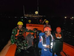 Seorang Penumpang Kapal Virgo Terjatuh Di Sekitar Perairan Rimau Balak, Tim SAR Gabungan Lakukan Pencarian