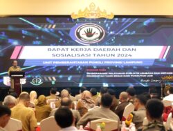 Pj Gubernur Lampung Buka Rakor dan Sosialisasi Saber Pungli 2024