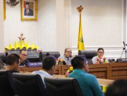 Samsudin Briefing dengan Pejabat Eselon II Pemprov Lampung