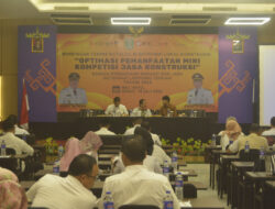 Wakili Bupati Lamteng, Drs Eko Dian Susanto Hadiri dan Buka Bimbingan Teknis Katalog Elektronik Lokal Kontruksi