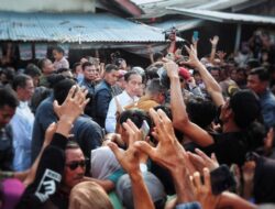 Pj Gubernur Lampung Dampingi Presiden Sambangi Pasar Sentral Kota Bumi