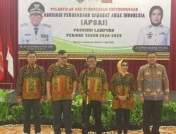 Pengurus APSAI Provinsi Lampung Periode 2024-2029 Resmi Dilantik