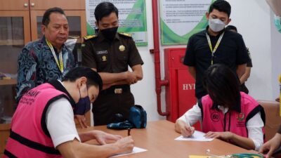 Soal Korupsi Timah, Penyidik Kejagung Serahkan HM dan HLN ke JPU Kejari Jaksel