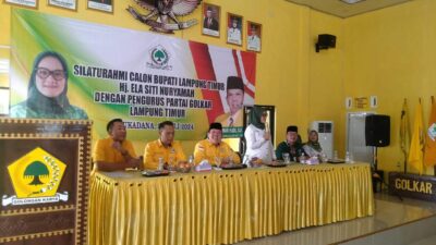 PKB Silaturahmi ke Golkar Lampung Timur