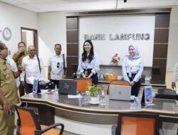 Pj Gubernur Lampung Sambangi Kantor Pusat Bank Lampung dan OJK