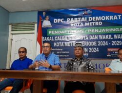 Partai Demokrat Deklarasikan Bambang Iman Santoso jadi Bakal Calon Wali Kota Metro