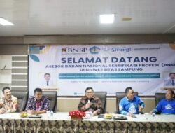 LP3M Gelar Visitasi Relisensi LSP P1 Unila